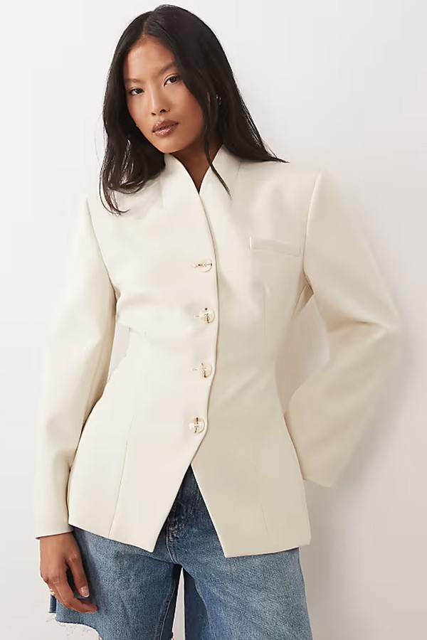 Collarless Blazer from Miss Selfridge