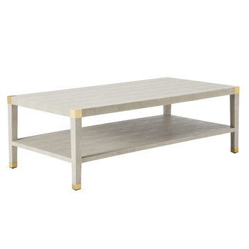 Osiris Faux Shagreen Coffee Table from OKA