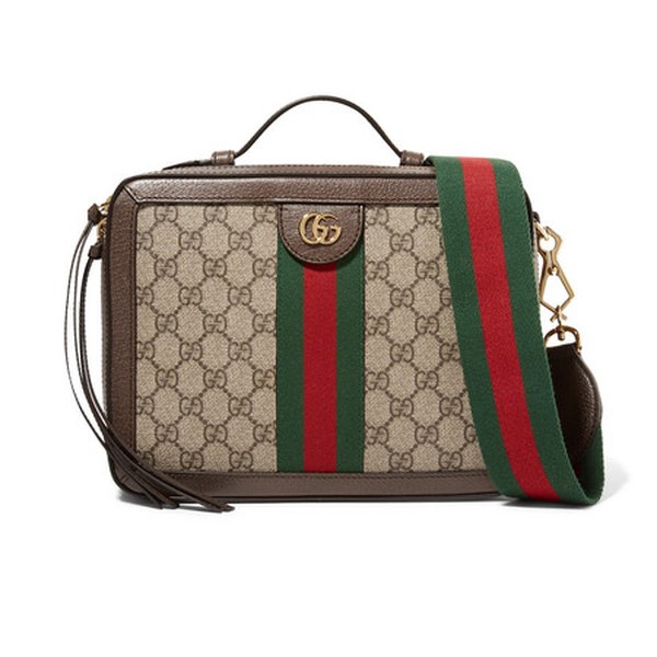 Ophidia Small GG Supreme Shoulder Bag
