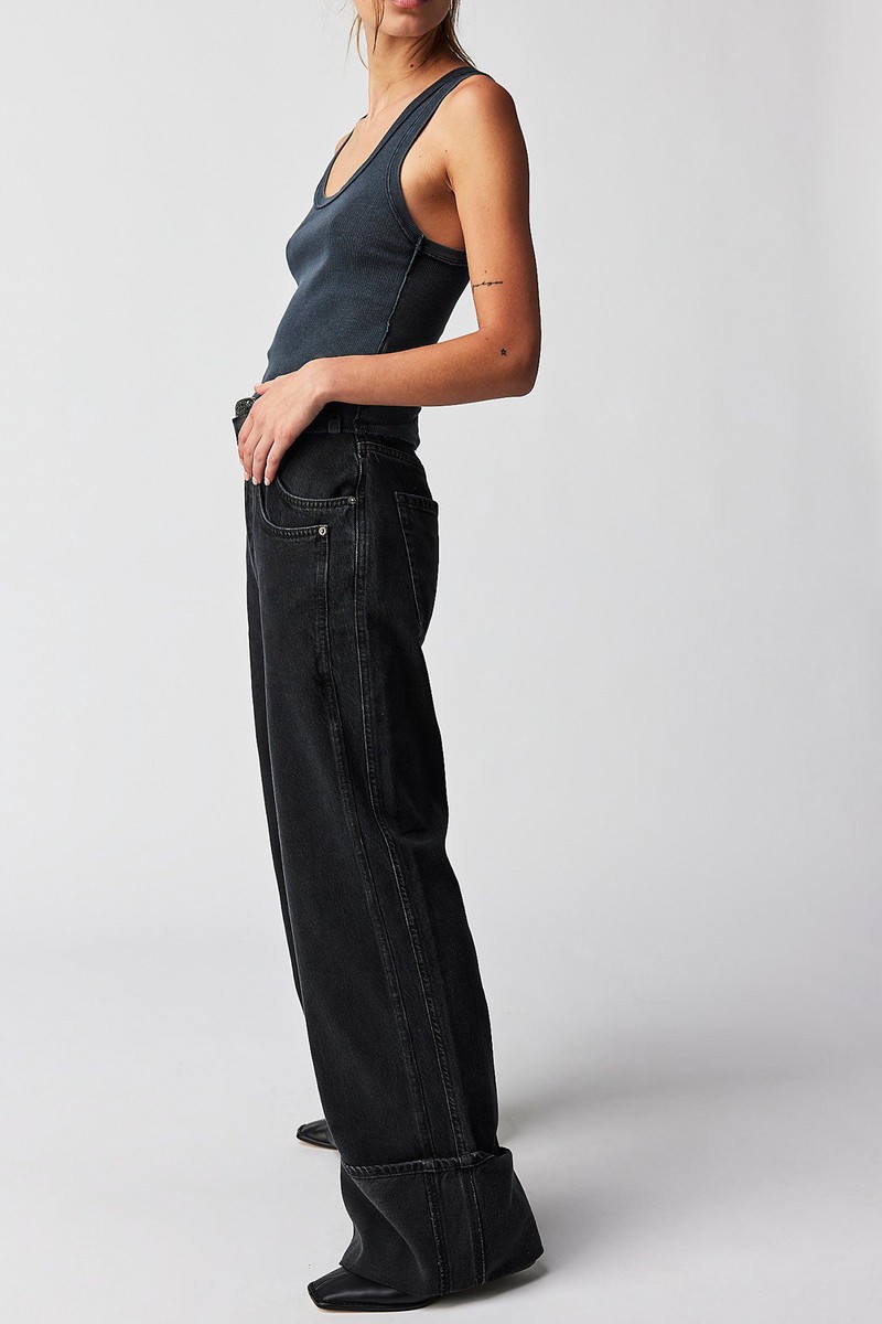 Final Countdown Cuffed Mid-Rise Jeans from We The Free by Free People