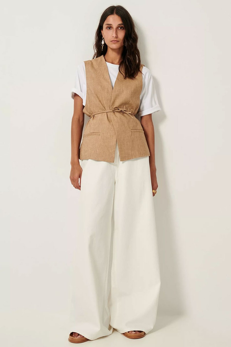 Marcello Sleeveless Jacket from Sessun