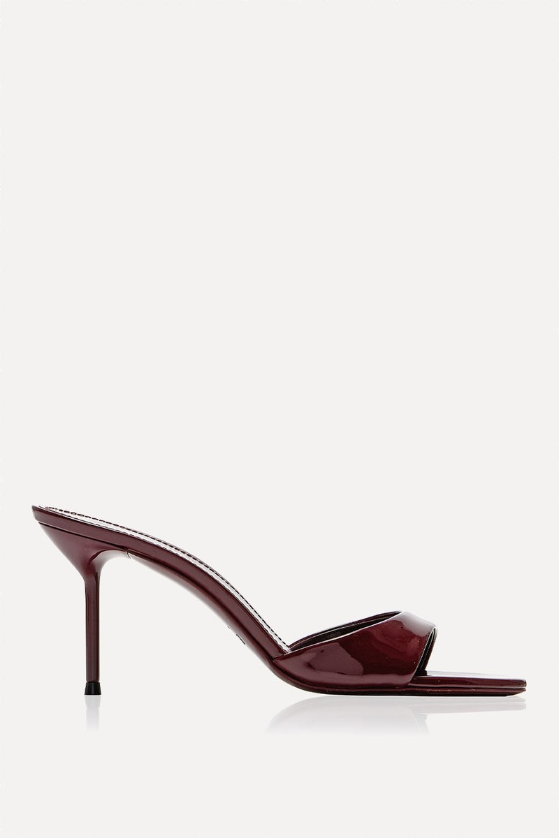 Patent Leather Lidia Mules 70 from Paris Texas