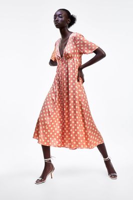 Polka Dot Dress from Zara