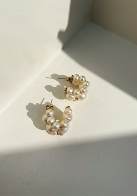 Bitter Butter Pearl Earrings, £184 | CompletedWorks