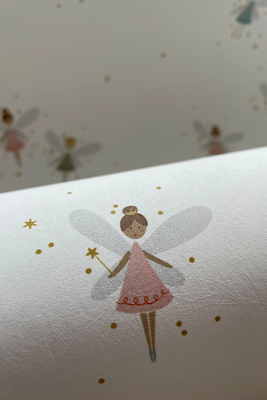 Fairy Dust Luxury Children's Wallpaper from Ducks In A Row
