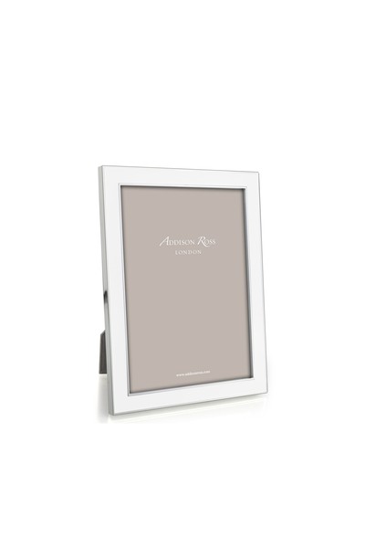 Enamel & Silver Wide Frame