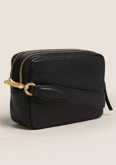 Leather Cross Body Camera Bag from Marks & Spencer