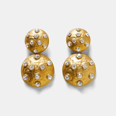 Metallic Earrings from Zara