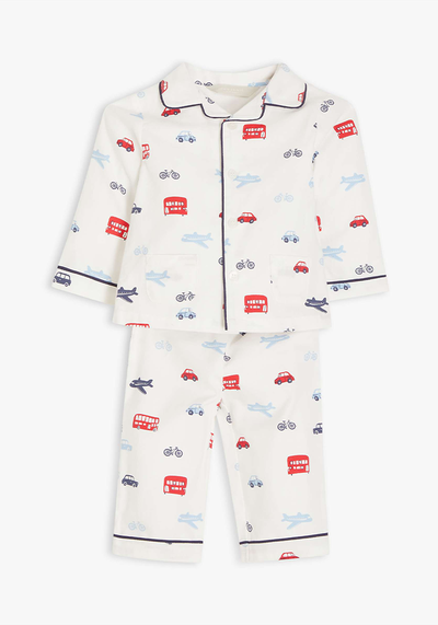 Baby Transport Print Pyjamas from John Lewis & Partners