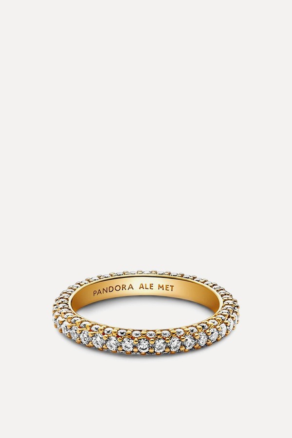 Timeless Pavé Single-Row Ring
