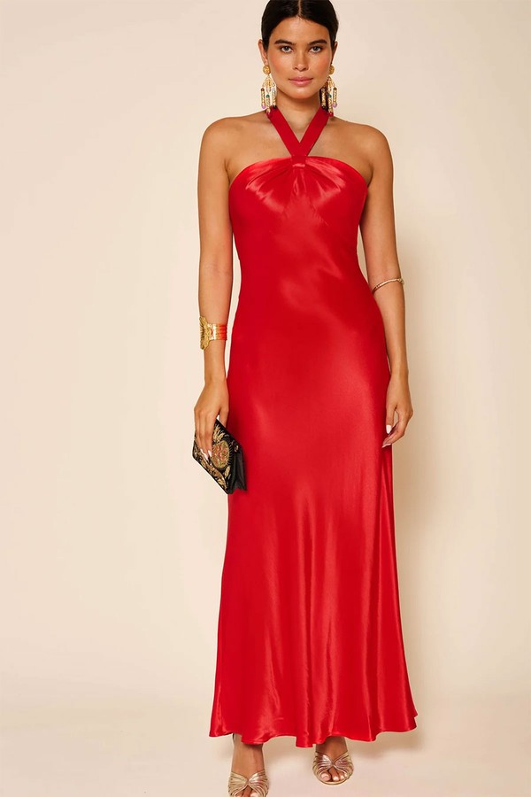 Losanna Satin Gown from Rixo