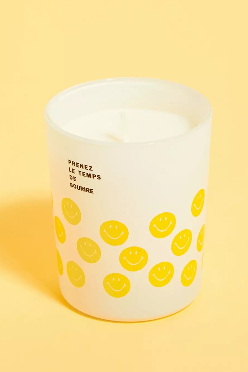 Smiley 50th Anniversary Rose & Patchouli Candle from Smiley