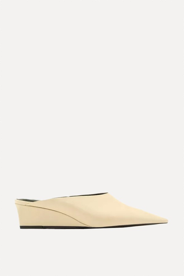 Wedge Heel Mules