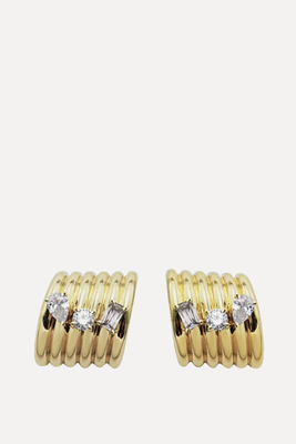 The Gold Sienna Earrings from Heavenly London