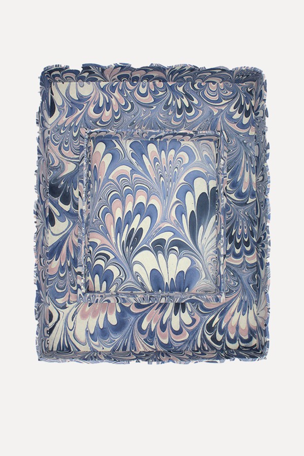 Scalloped Paper Tray Set from Willow Crossley