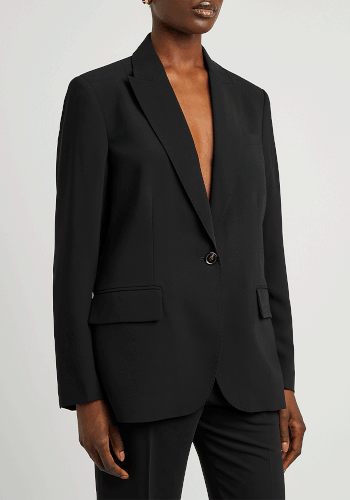 Hector Black Crepe Blazer from Day Birger Et Mikkelsen