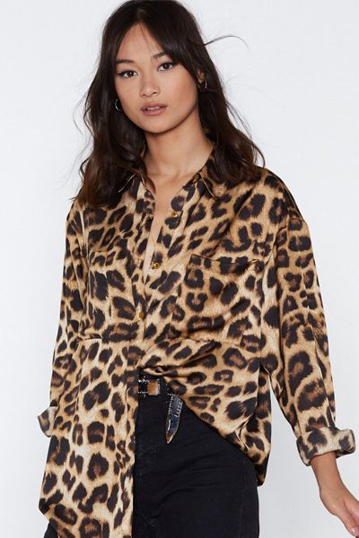 If Looks Could Kill Leopard Shirt