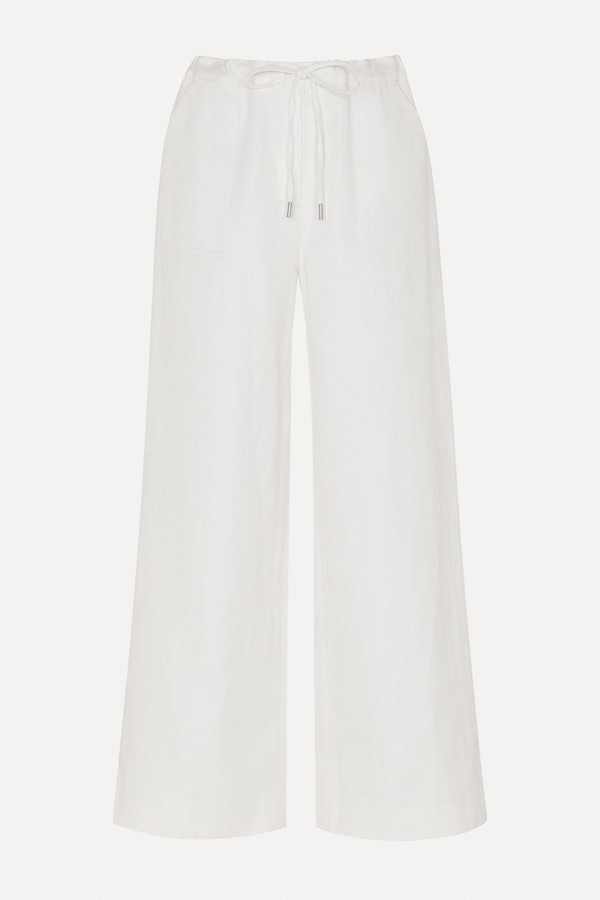 Leona Linen Blend Trousers from Whistles