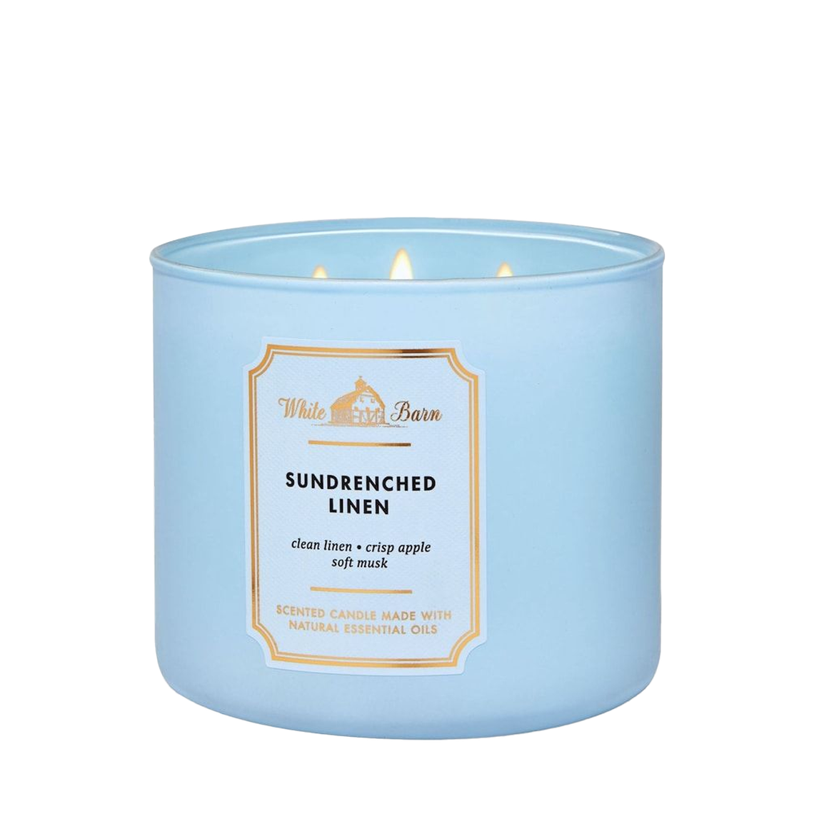 SunDrenched Linen 3-Wick Candle