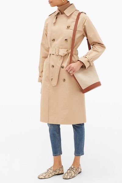 Greta Cotton Twill Trench Coat from A.P.C