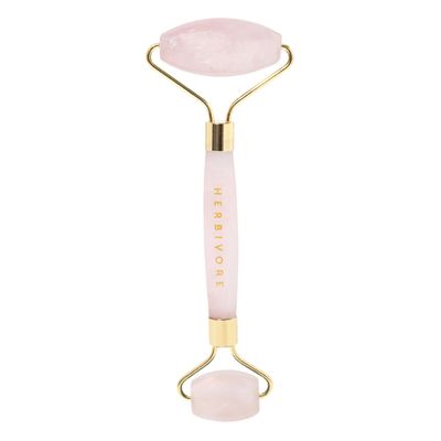 Rose Quartz Facial Roller from Herbivore Botanicals