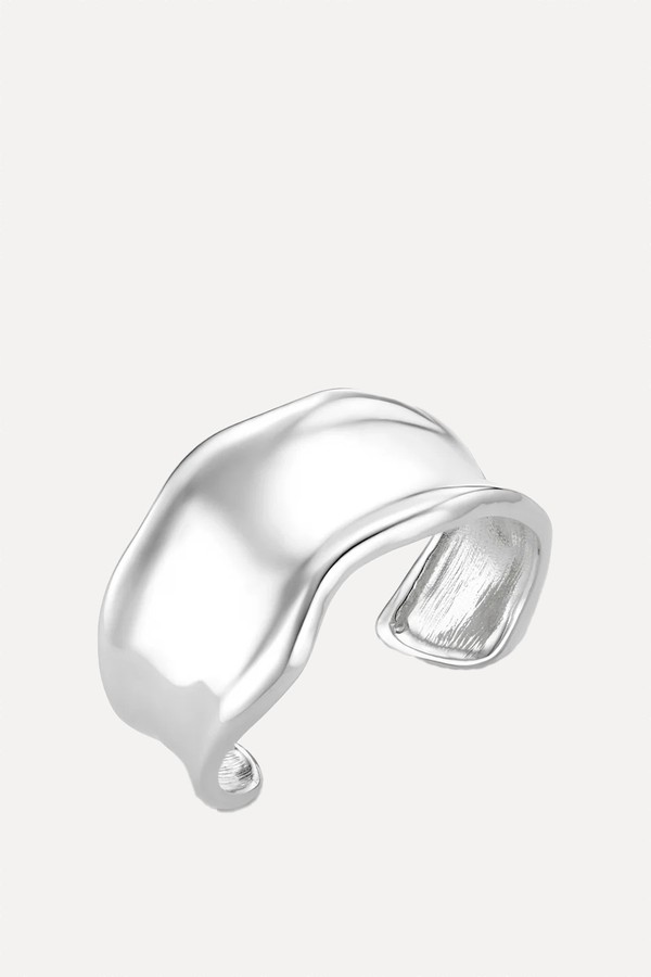 Statement Organic Molten Metal Cuff from Orelia