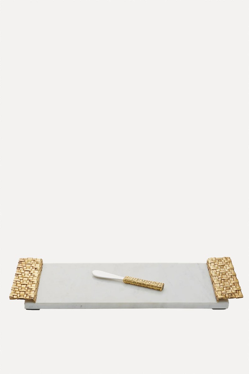Palm Cheese Board With Matching Spreader from Michael Aram