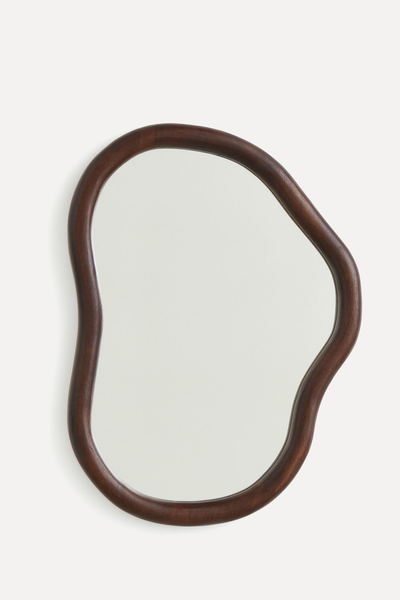 Large Mango Wood Mirror