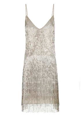 Athena Silver Dress from Javier Osorio