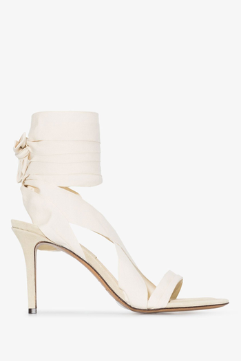 Neutral Arieli 85 Ankle Tie Sandals  from Isabel Marant