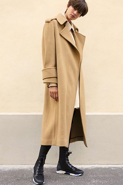 Wool Trench Coat from The Frankie Shop