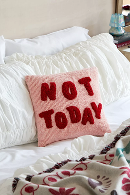 Not Today Tufted Cushion from Urban Outfitters