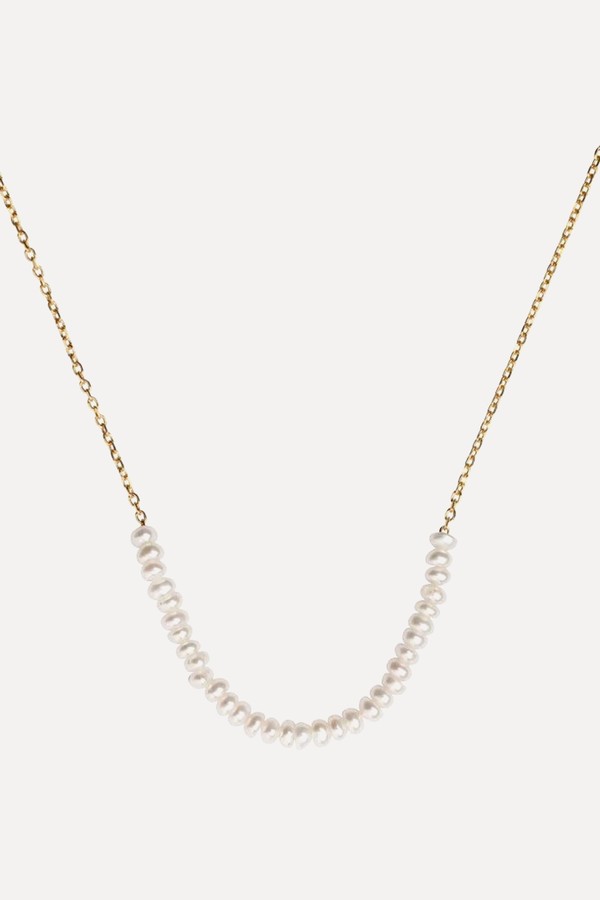 Pearl Arc Necklace from Jennie Kwon