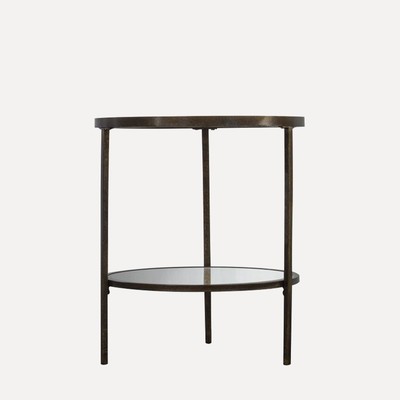 Aberdeen Bronze Side Table from Perch & Parrow