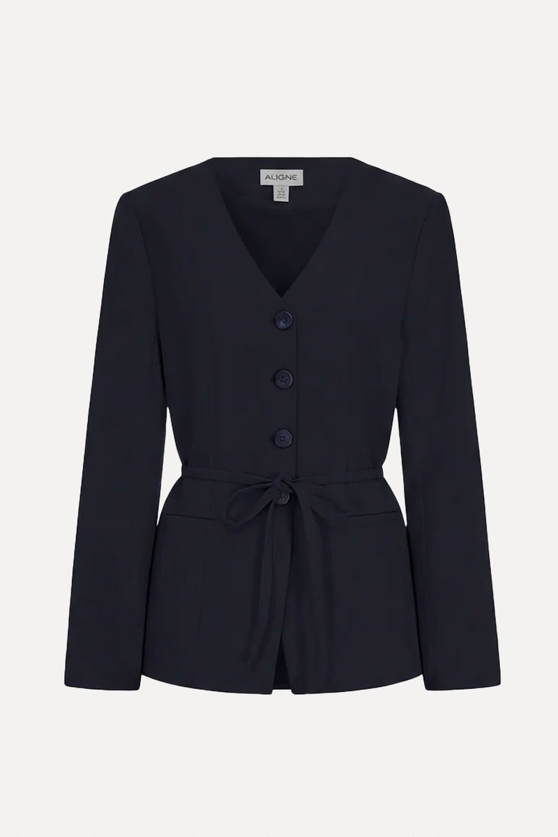 Parker V Neck Tie Blazer from aligne