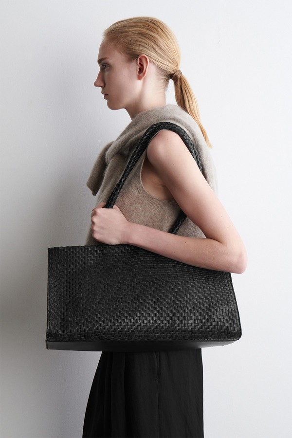 Gallery Hand-Woven Tote Bag