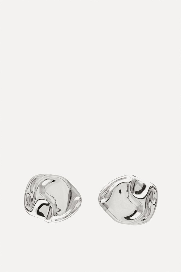Selene Silver Earrings from Bonvo