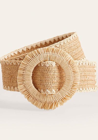 Raffia Belt