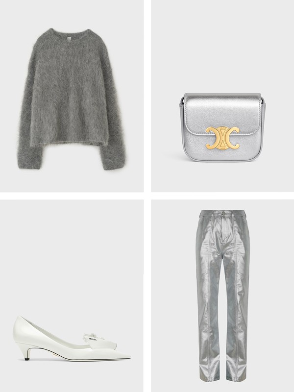 Debit Vs Credit: A Cosy Grey Look