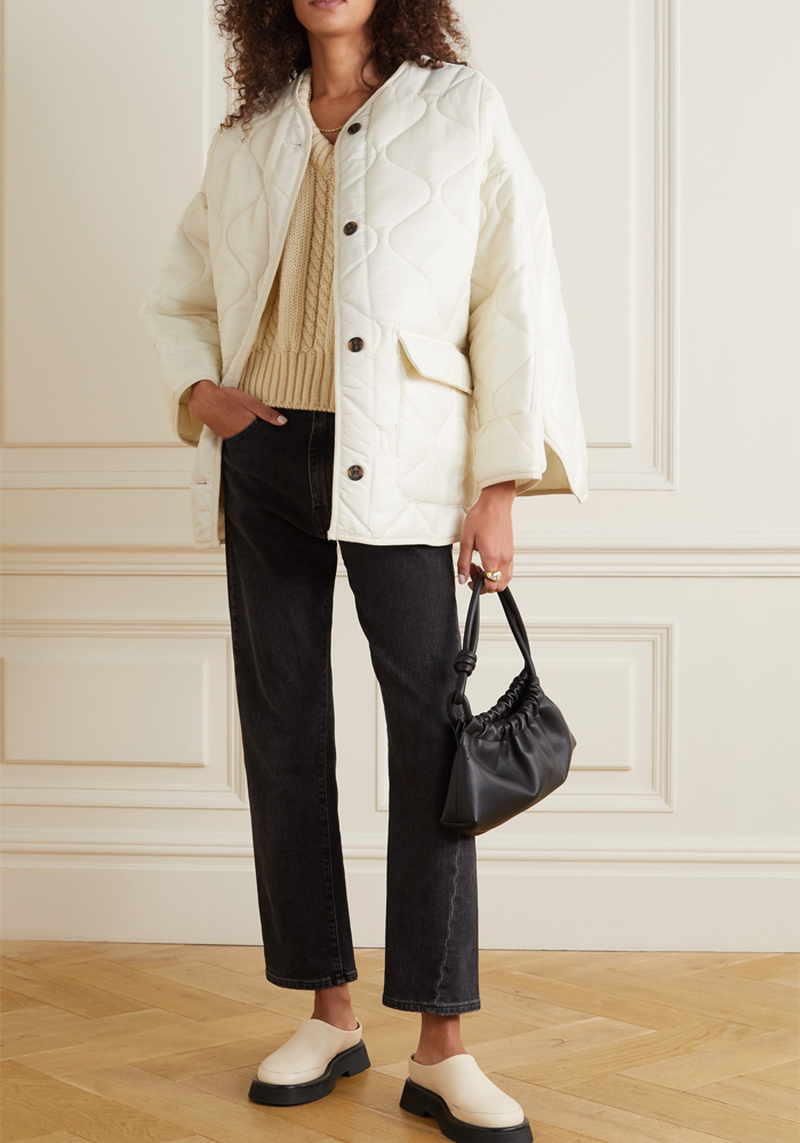 Quilted Padded Ripstop Jacket from Frankie Shop