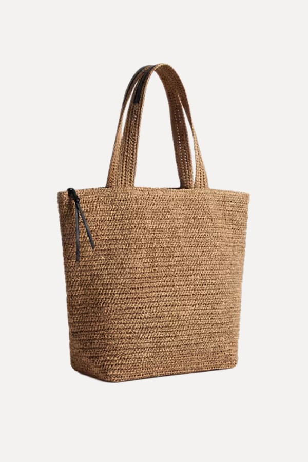 Straw Crochet Tote Bag from ASOS DESIGN