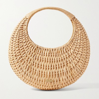 Taja Rattan Tote