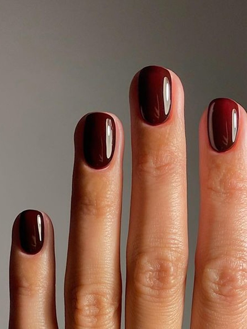 9 Burgundy Nail Shades The Experts Love