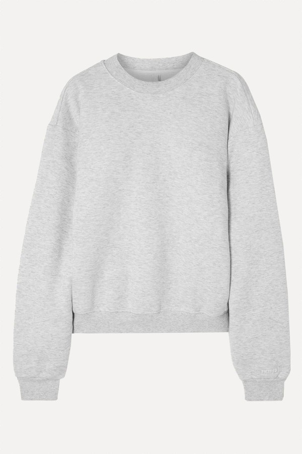 Cotton-Blend Fleece Classic Sweatshirt from Skims