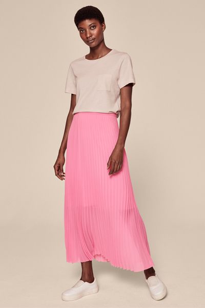 Double Layer Pleat Skirt from Me+Em