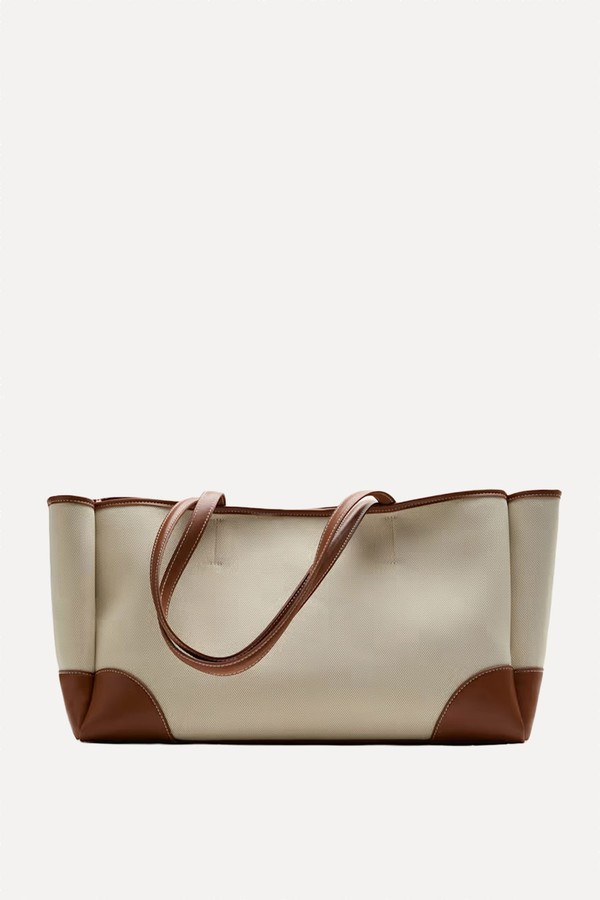 Canvas Stitch Tote Bag 