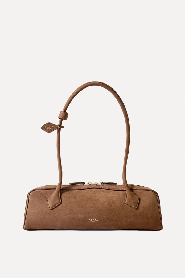 Le Teckel Medium Leather Shoulder Bag from Alaïa
