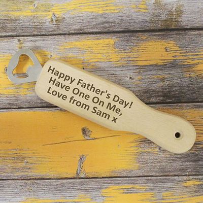 Wooden Bottle Opener