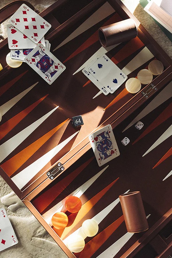 La Posta Vecchia Backgammon from ISSIMO