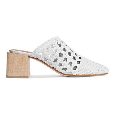 Woven Leather Mules from LOQ